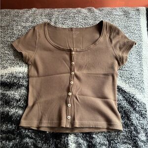 John galt scoop neck top, one size